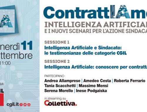 ContrattIAmo : Intelligenza Artificiale e i nuovi scenari per l’Azione Sindacale